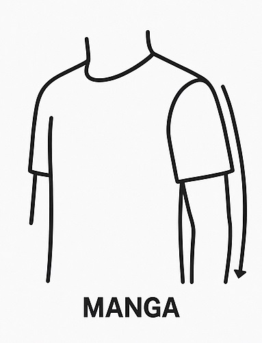 Como medir manga